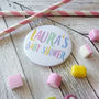Baby Shower Party Personalised Badges, thumbnail 6 of 6