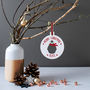 Personalised 'Merry Christmas' Penguin Bauble, thumbnail 2 of 7