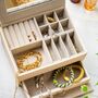 Personalised Saffiano Star Sign Jewellery Box, thumbnail 9 of 11