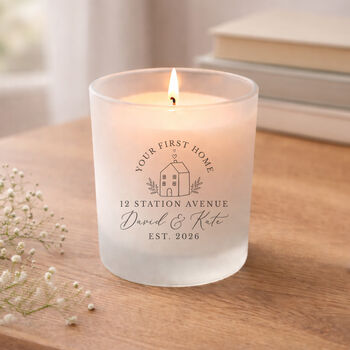 Personalised Housewarming Candle Gift, 3 of 4