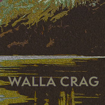 Walla Crag Sunset Lake District Poster Print, 4 of 4