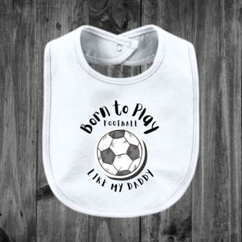 Born To Play Football Bodysuit, 3 of 8