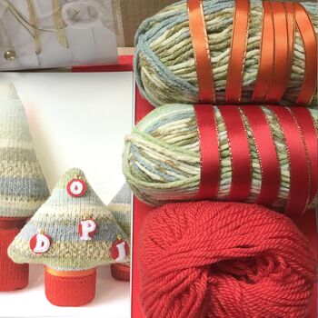 Christmas Family Tree Knitting Kit, 3 of 3