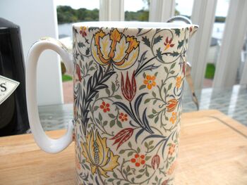 Medium China Jug In William Morris Flora Design, 9 of 12