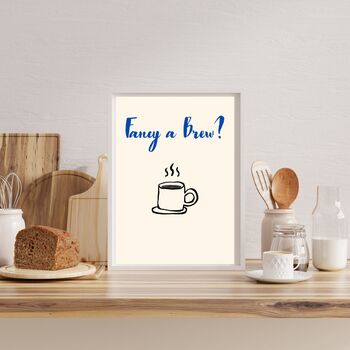 A4 Print Fancy A Brew, 4 of 5