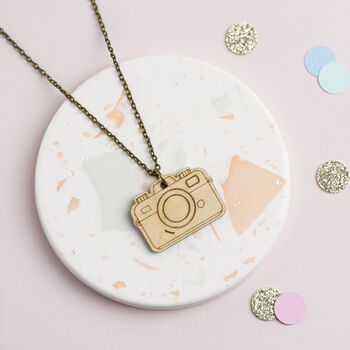 Wooden Camera Necklace, 2 of 11