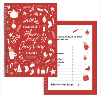 Personalised Christmas Planner, 3 of 4