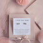 I Love You, Mum Earrings Studs, thumbnail 4 of 12