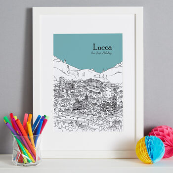Personalised Lucca Print, 3 of 12