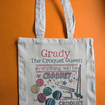 Personalised Croquet Bag, 8 of 12