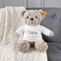 Personalised Steiff Honey Teddy Bear Medium Soft Toy, thumbnail 3 of 8