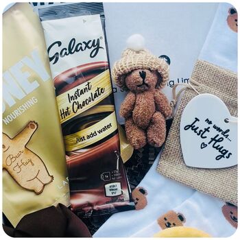 With Love Bear Hug Hamper – Sympathy And Wellbeing, 3 of 4