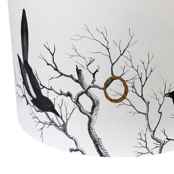 'Mischief Makers' Magpies Lampshade, 7 of 8