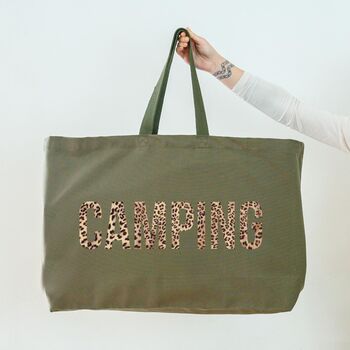 Really Big Camping Bag. Oversized Tote, 7 of 8