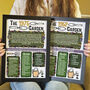 Birthday Gift Print For Gardeners Personalised For Birth Year, thumbnail 8 of 8