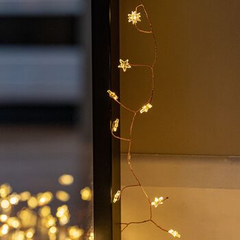 Micro Star Garland Fairy Lights, 2 of 3