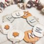 Autumn Bunting Wooden Seasonal Home Decor Pumpkin Decoration Banner, thumbnail 4 of 9