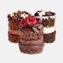 Perfectly Portioned Miniature Cakes Chocolate Box, thumbnail 2 of 7