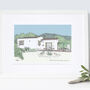 Personalised Hand Drawn Holiday Memories Portrait, thumbnail 2 of 12