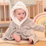 Personalised Moon And Stars Dressing Gown Gift For Baby, thumbnail 7 of 7