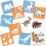 Drawing Stencils For Kids Dinosaurs With Brushes, thumbnail 2 of 2