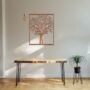 Metal Split Dry Tree Of Life Wall Art Home Room Decor, thumbnail 7 of 12