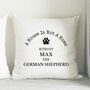 Personalised Dog Pawprint Cushion, thumbnail 3 of 6