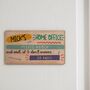 Personalised Home Office Wooden Door Sign, thumbnail 1 of 2