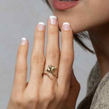 Stingray Ring Bronze, 3 of 4