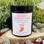 Funny Personalised Christmas Full Stocking Candle Gift, thumbnail 1 of 3