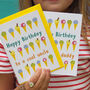 Ice Cream Birthday Card, thumbnail 1 of 4