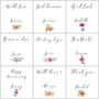 Personalised Will You Be My Flower Girl Stud Earrings, thumbnail 9 of 12