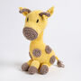 Lottie The Giraffe Easy Cotton Knitting Kit, thumbnail 2 of 8