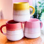 Personalised Stoneware Ombre Mug, thumbnail 2 of 2