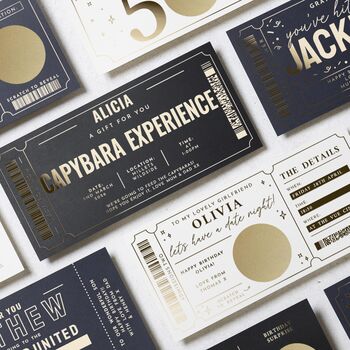 Personalised Capybara Experience Gift Voucher For Her, 7 of 8