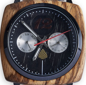 Brown Wood Watch, Mens Wrist Watch Accessories And Watches, 3 of 5