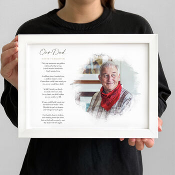 Personalised Pet Memorial Photo Poem Print, 12 of 12