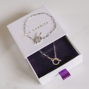 Toggle Chain Gift Set | Necklace And Bracelet, 8 of 10