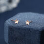 Sterling Silver Sunburst Star Stud Earrings, thumbnail 7 of 12