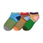 Sneaker And Trainer Ankle Socks In Pack Of Three, thumbnail 2 of 4