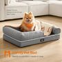 Dog Bed With Sides Removable Washable Cover Dog Sofa, thumbnail 4 of 12