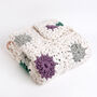 Jumbo Granny Square Blanket Easy Crochet Kit, thumbnail 5 of 9