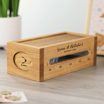 Personalised Couples Money Box Gift, 3 of 8