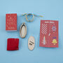 Make Your Own Christmas Baubles Noel Cross Stitch Kit, thumbnail 3 of 9