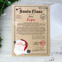 Personalised Santa Claus Letter, thumbnail 4 of 8