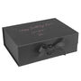 Personalised A4 Luxury Black Gift Box, thumbnail 2 of 5