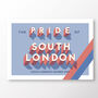 Crystal Palace 'Pride Of South London' Poster, thumbnail 2 of 7