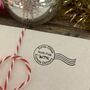 Large Biscuit Stocking Filler With A Message From Santa, thumbnail 3 of 8