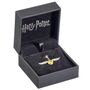 Harry Potter Sterling Silver Golden Snitch Clip On Charm With Crystals, thumbnail 3 of 3