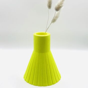 Neon Yellow Vase, 12 of 12